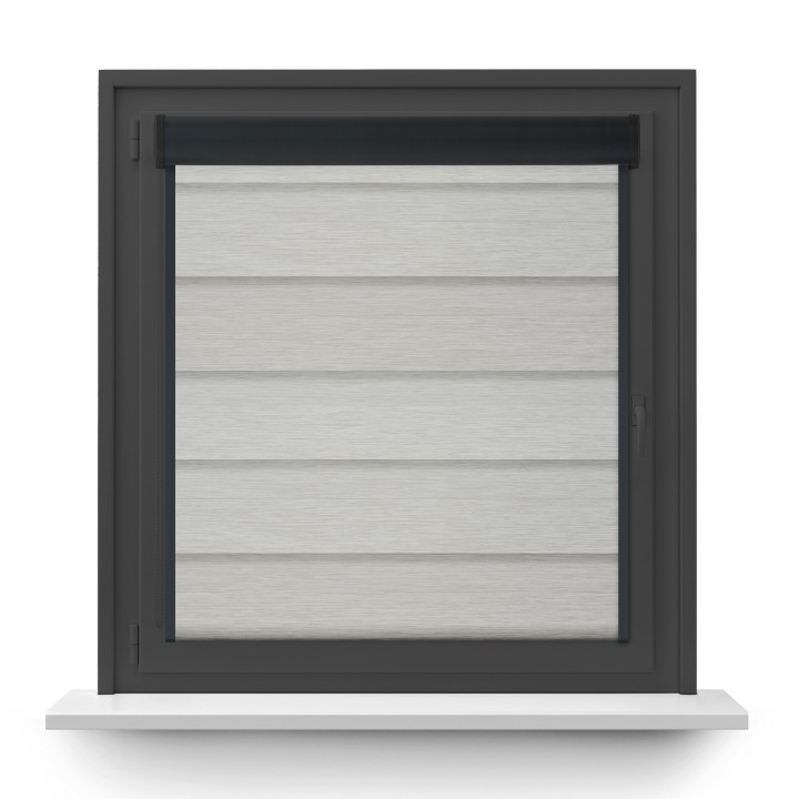 Roleta w kasecie PCV Dzień Noc Przyciemniająca Olivia z prowadnicą Olivia 05