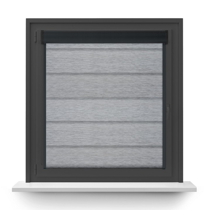 Roleta w kasecie PCV Dzień Noc Przyciemniająca Olivia z prowadnicą Olivia 06