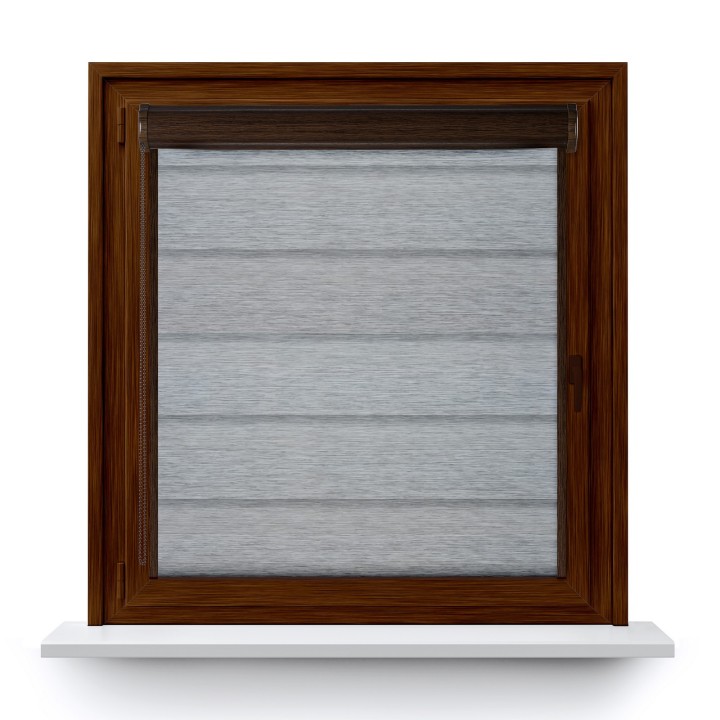 Roleta w kasecie PCV Dzień Noc Przyciemniająca Olivia z prowadnicą Olivia 06