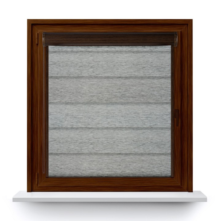 Roleta w kasecie PCV Dzień Noc Przyciemniająca Olivia z prowadnicą Olivia 07