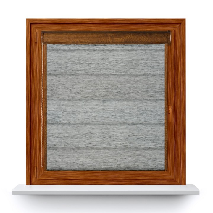 Roleta w kasecie PCV Dzień Noc Przyciemniająca Olivia z prowadnicą Olivia 07