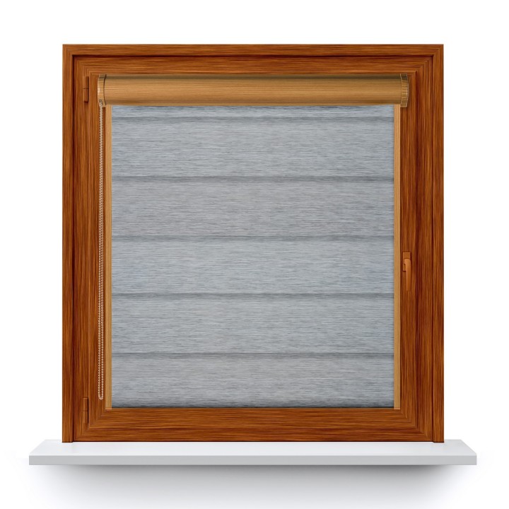 Roleta w kasecie PCV Dzień Noc Przyciemniająca Olivia z prowadnicą Olivia 06