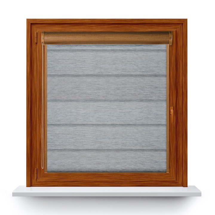 Roleta w kasecie PCV Dzień Noc Przyciemniająca Olivia z prowadnicą Olivia 06