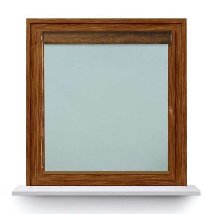 Roleta w kasecie PCV Gładka Przyciemniająca Termo Zaciemniająca bez prowadnic Miętowa 843