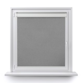 Roleta w kasecie PCV Gładka Przyciemniająca Termo Zaciemniająca bez prowadnic Szara 505