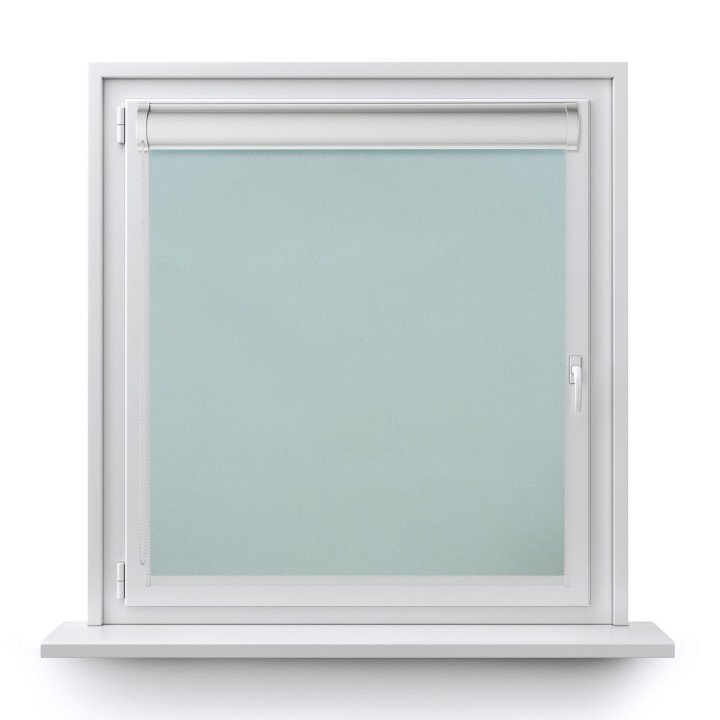 Roleta w kasecie PCV Gładka Przyciemniająca Termo Zaciemniająca bez prowadnic Miętowa 843