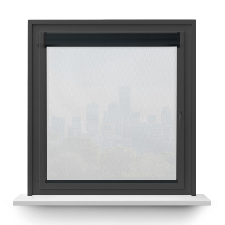 Roleta w kasecie PCV Gładka Przyciemniająca Royal bez prowadnic Biała 808