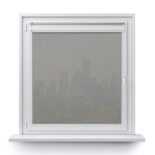 Roleta w kasecie PCV Gładka Przyciemniająca Royal bez prowadnic Popielata 815