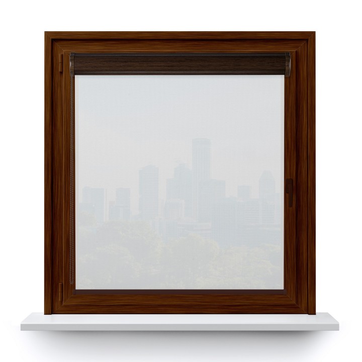 Roleta w kasecie PCV Gładka Przyciemniająca Royal bez prowadnic Biała 808