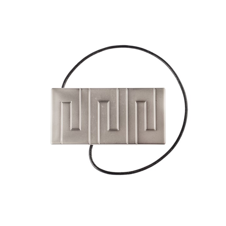 KLIPS PROSTOKĄT CHROM MAT