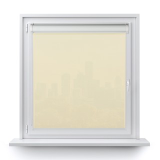 Roleta w kasecie PCV Gładka Przyciemniająca Madryt bez prowadnic Biała 850