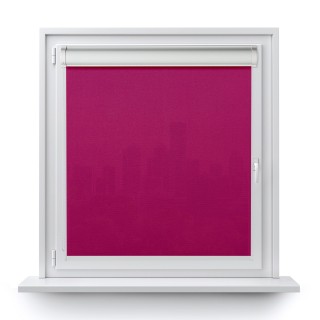 Roleta w kasecie PCV Gładka Przyciemniająca Madryt bez prowadnic Fioletowa 854