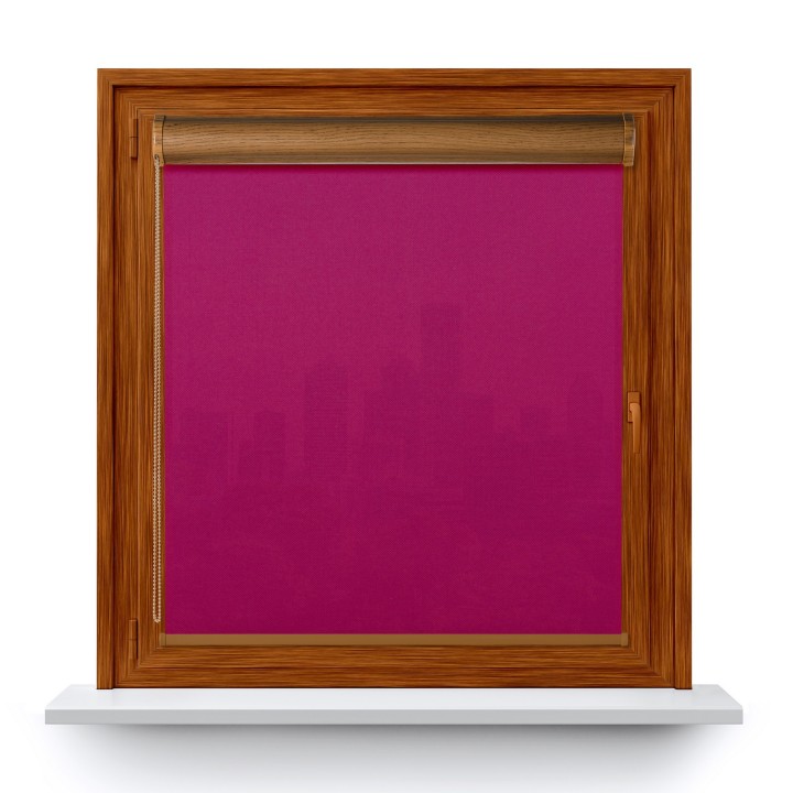 Roleta w kasecie PCV Gładka Przyciemniająca Madryt bez prowadnic Fioletowa 854