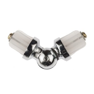 ŁĄCZNIK KĄTOWY CHROM 19