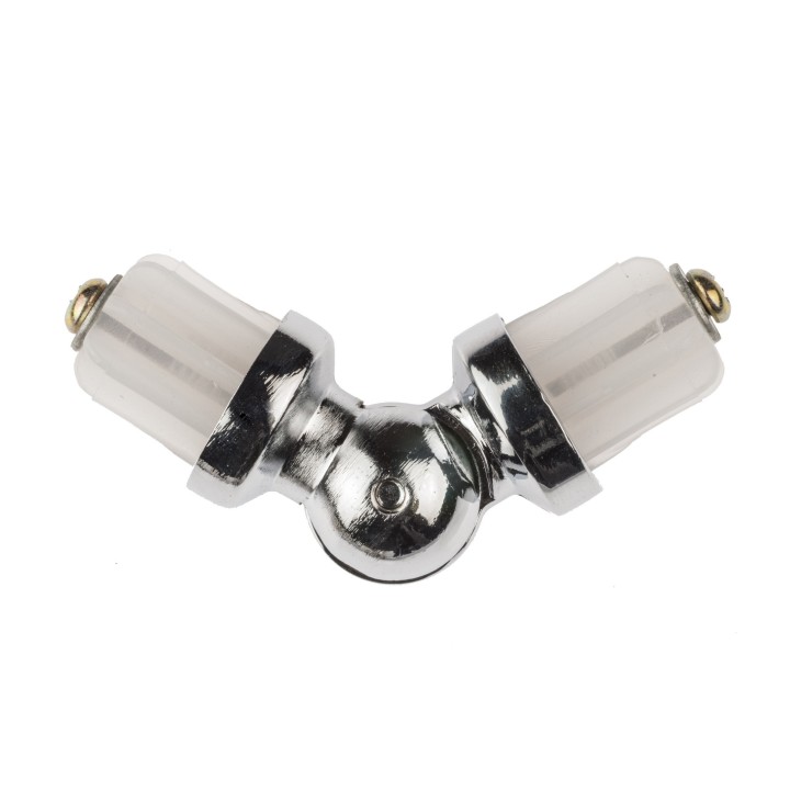 ŁĄCZNIK KĄTOWY CHROM 19