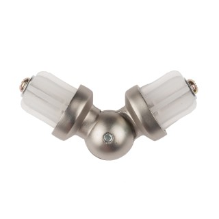 ŁĄCZNIK KĄTOWY CHROM MAT 19