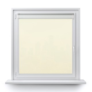 Roleta w kasecie PCV Gładka Przyciemniająca Eden bez prowadnic Biała 137