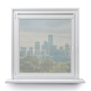 Roleta w kasecie PCV Gładka Przyciemniająca Borneo bez prowadnic Szara 103