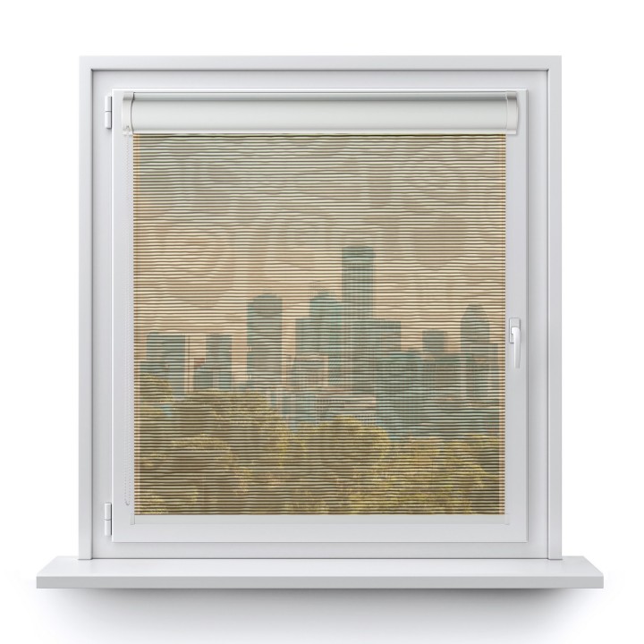 Roleta w kasecie PCV Gładka Przyciemniająca Borneo bez prowadnic Ciemnobrązowa 105