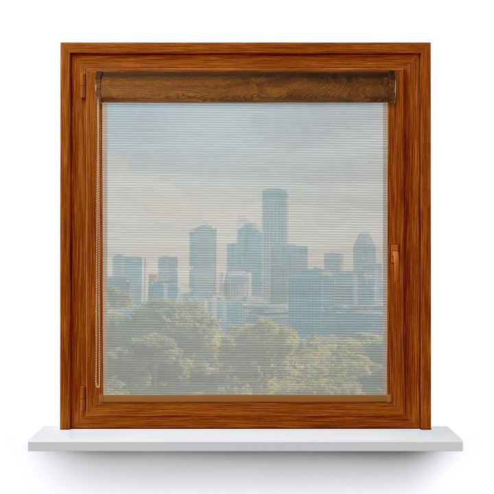 Roleta w kasecie PCV Gładka Przyciemniająca Borneo bez prowadnic Szara 103