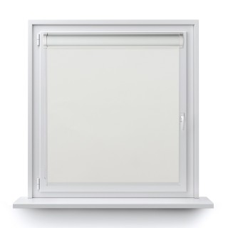 Roleta w kasecie PCV Gładka Zaciemniająca Termo Zaciemniająca bez prowadnic Biała 51