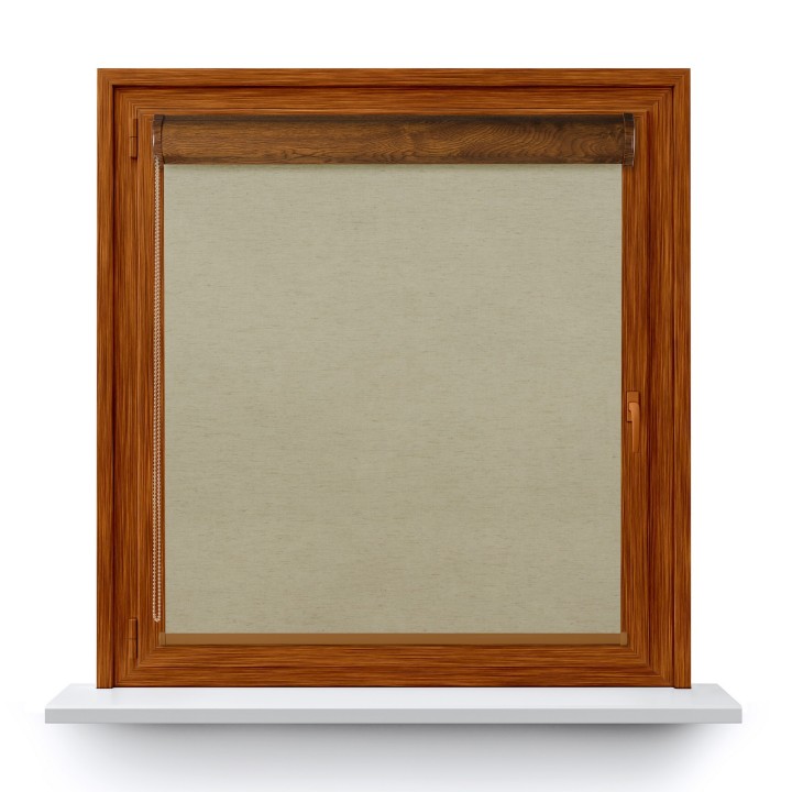 Roleta w kasecie PCV Gładka Zaciemniająca Termo Zaciemniająca bez prowadnic Jasnoszara 064