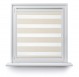 Roller blind in PVC cassette with guide Day-Night Bahama XV Perłowy BH1508