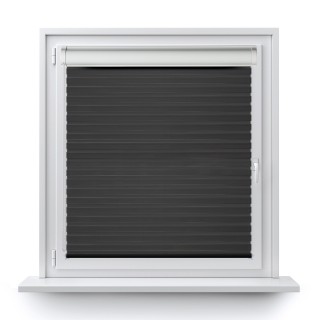 Roleta w kasecie PCV Dzień Noc Przyciemniająca Modern bez prowadnic Ciemnoszara 1805