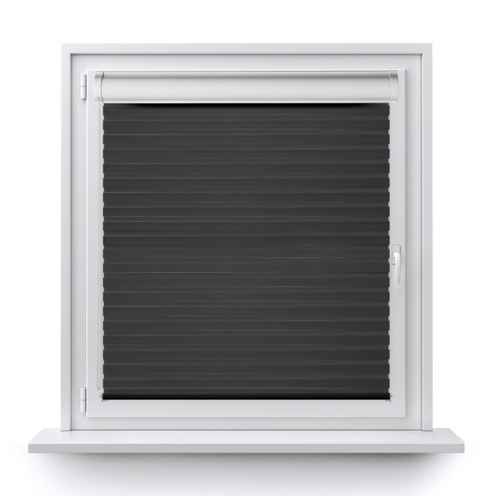 Roleta w kasecie PCV Dzień Noc Przyciemniająca Modern bez prowadnic Ciemnoszara 1805