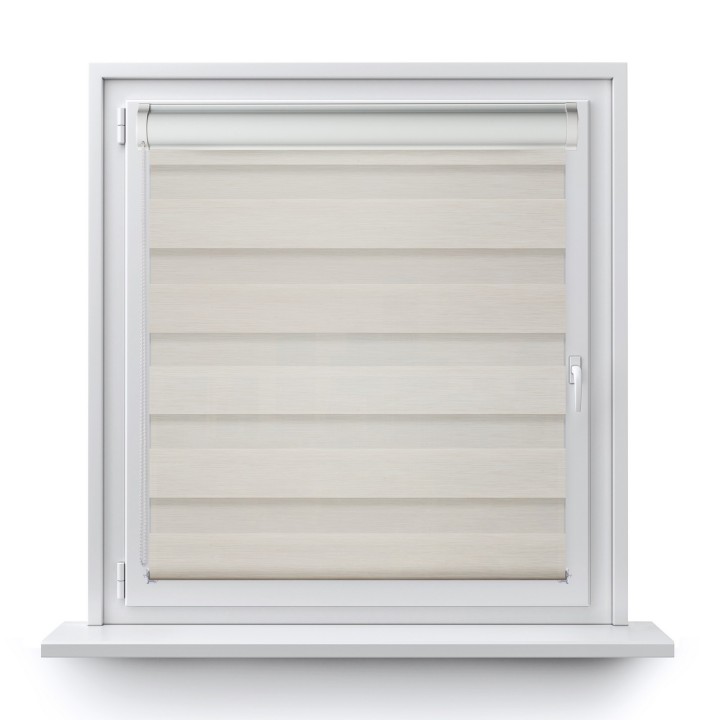 Roleta w kasecie PCV Dzień Noc Przyciemniająca Olivia bez prowadnic Olivia 02