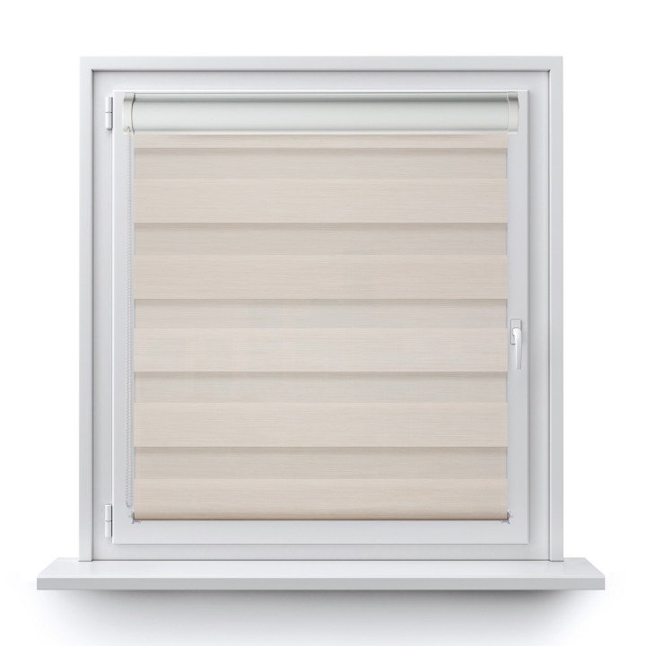 Roleta w kasecie PCV Dzień Noc Przyciemniająca Olivia bez prowadnic Olivia 03