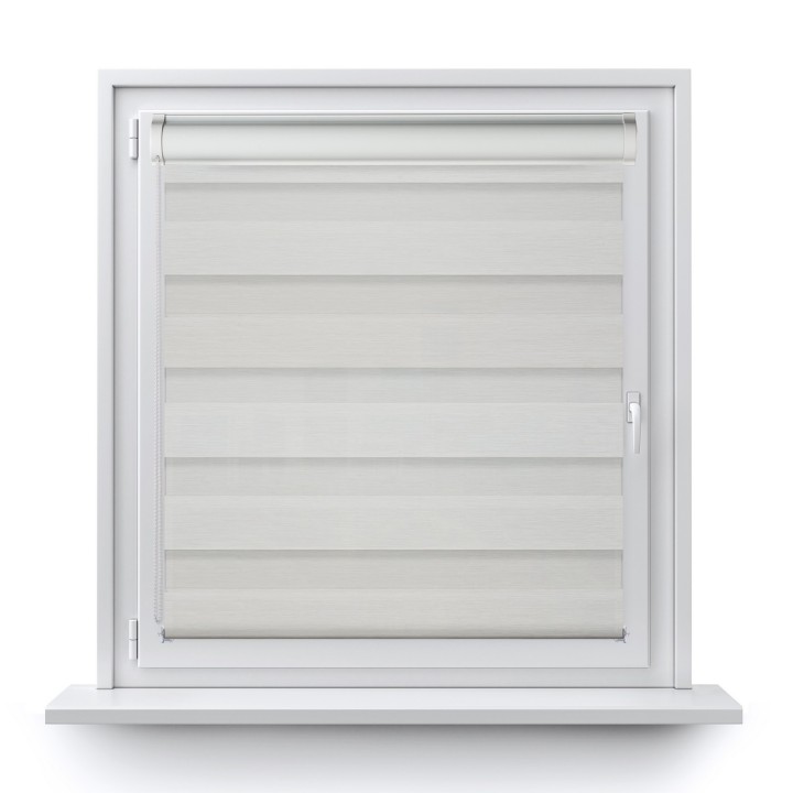 Roleta w kasecie PCV Dzień Noc Przyciemniająca Olivia bez prowadnic Olivia 04