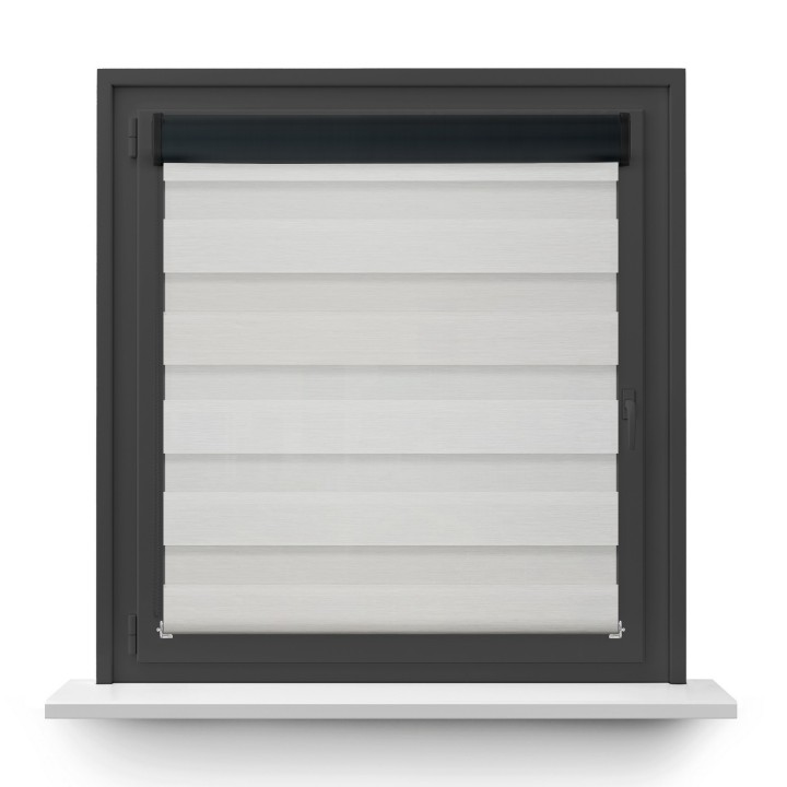 Roleta w kasecie PCV Dzień Noc Przyciemniająca Olivia bez prowadnic Olivia 04