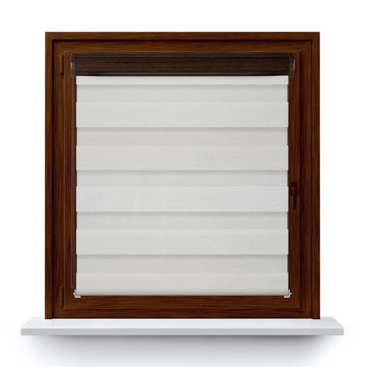 Roleta w kasecie PCV Dzień Noc Przyciemniająca Olivia bez prowadnic Olivia 04