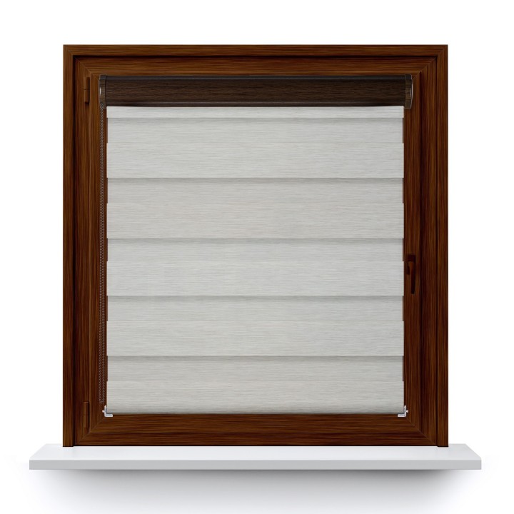 Roleta w kasecie PCV Dzień Noc Przyciemniająca Olivia bez prowadnic Olivia 05