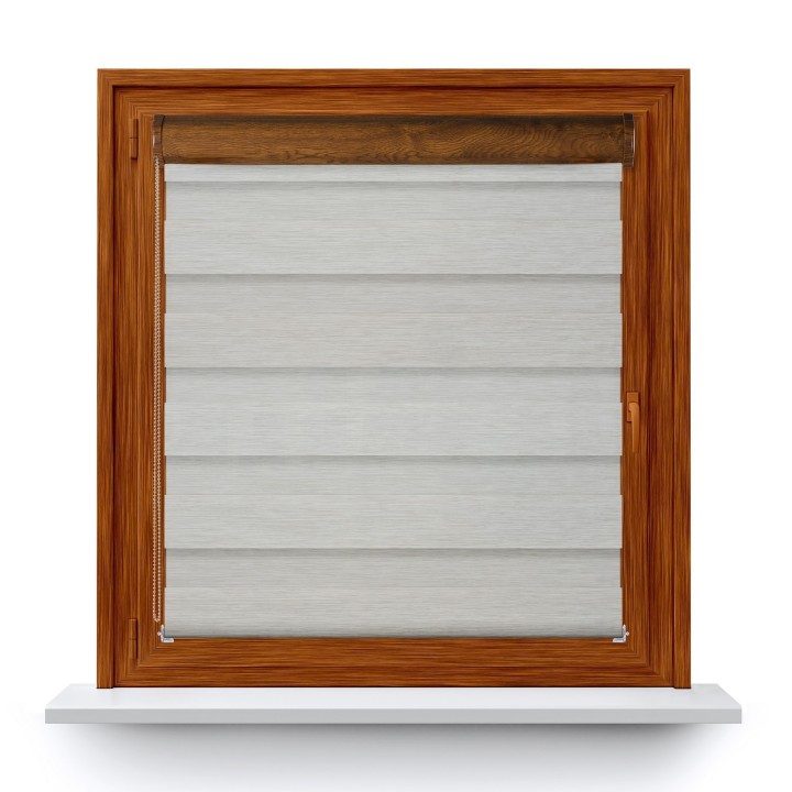 Roleta w kasecie PCV Dzień Noc Przyciemniająca Olivia bez prowadnic Olivia 05