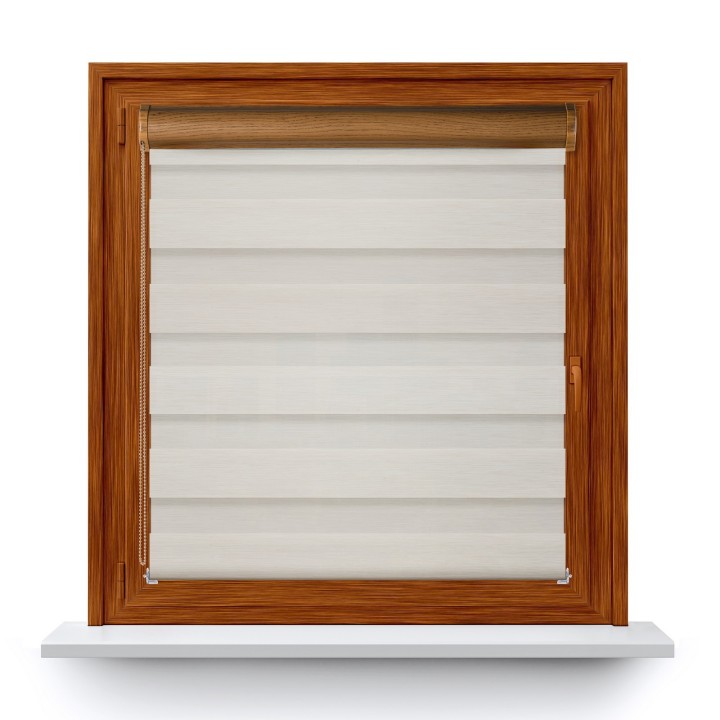 Roleta w kasecie PCV Dzień Noc Przyciemniająca Olivia bez prowadnic Olivia 02