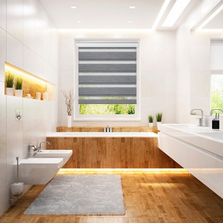 Roleta w kasecie PCV Dzień Noc Zaciemniająca Aleksandra bez prowadnic Aleksandra 04