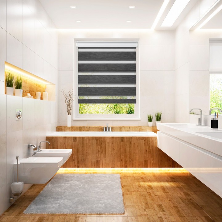 Roleta w kasecie PCV Dzień Noc Zaciemniająca Aleksandra bez prowadnic Aleksandra 05