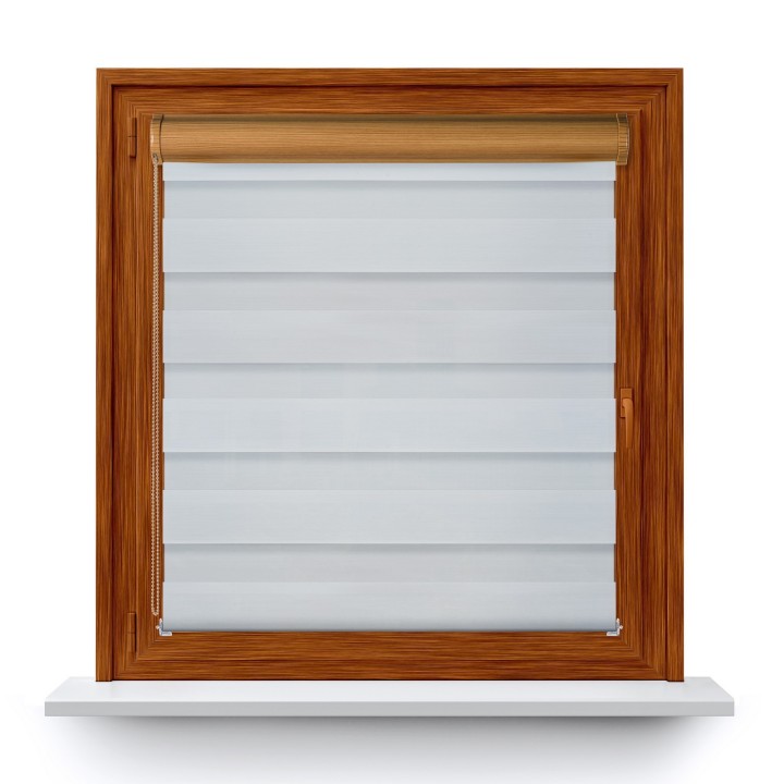 Roleta w kasecie PCV Dzień Noc Zaciemniająca Aleksandra bez prowadnic Aleksandra 01