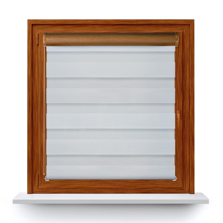 Roleta w kasecie PCV Dzień Noc Zaciemniająca Aleksandra bez prowadnic Aleksandra 01