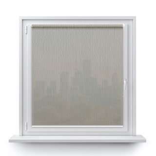 Roleta Mini Gładka Przyciemniająca Bambus Szara 328