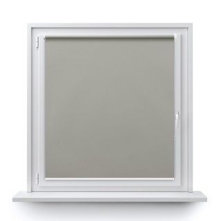 Roleta Mini Gładka Zaciemniająca Termo Zaciemniająca Szara 54