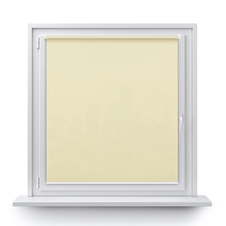 Roleta Mini Gładka Przyciemniająca Eden Kremowa 127