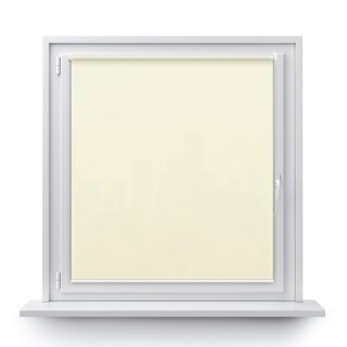 Roleta Mini Gładka Przyciemniająca Eden Biała 137