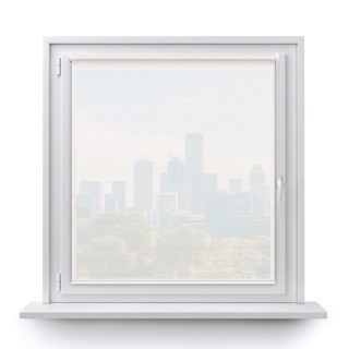 Roleta Mini Gładka Przyciemniająca Ex Paski Biała 71