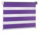 Wall mounted blind Day-Night Classic purple 608