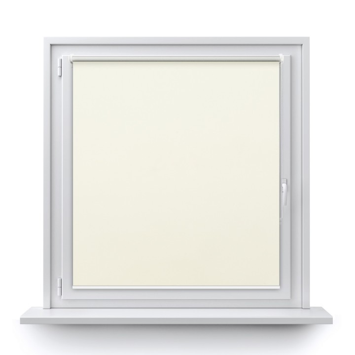 Roleta Mini Gładka Zaciemniająca EX Termo Blackout Biała 31