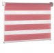 Wall mounted blind Day-Night Classic pink 604