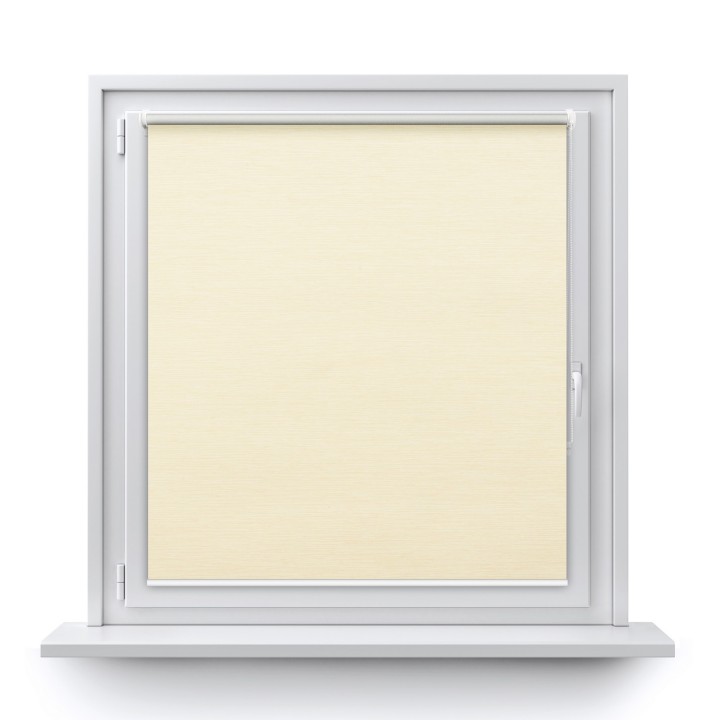 Roleta Mini Gładka Zaciemniająca EX Termo Blackout Beżowa 34